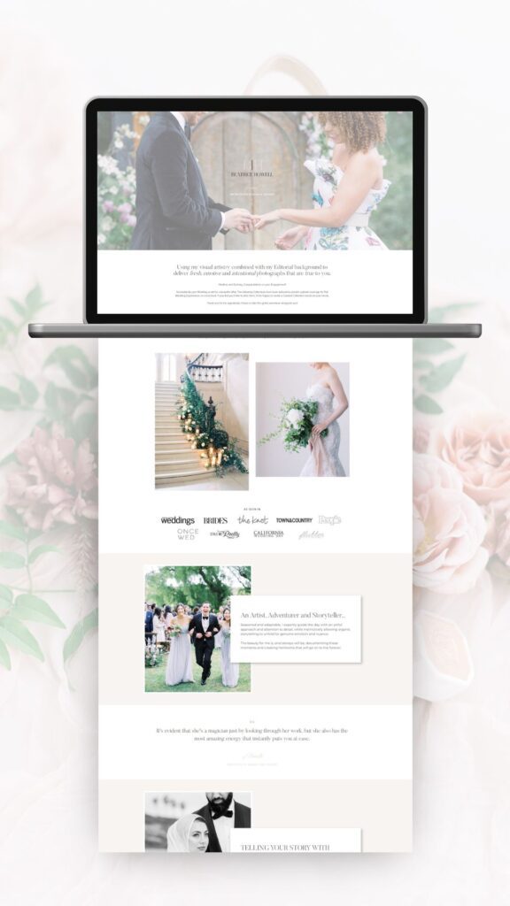 Dubsado proposal for a wedding photographer